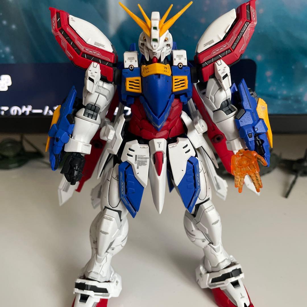 ゴッドガンダム ハイレゾリューションモデル　ガンプラ　完成品　ジャンク