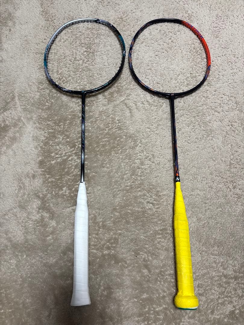 【ジャンク品】バドラケット（ASTROX77PRO、ASTROX88DPRO）