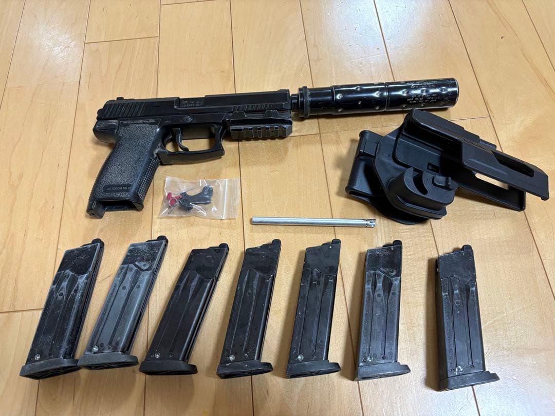 東京マルイMK23 SOCOM ガスガン 固定スライド