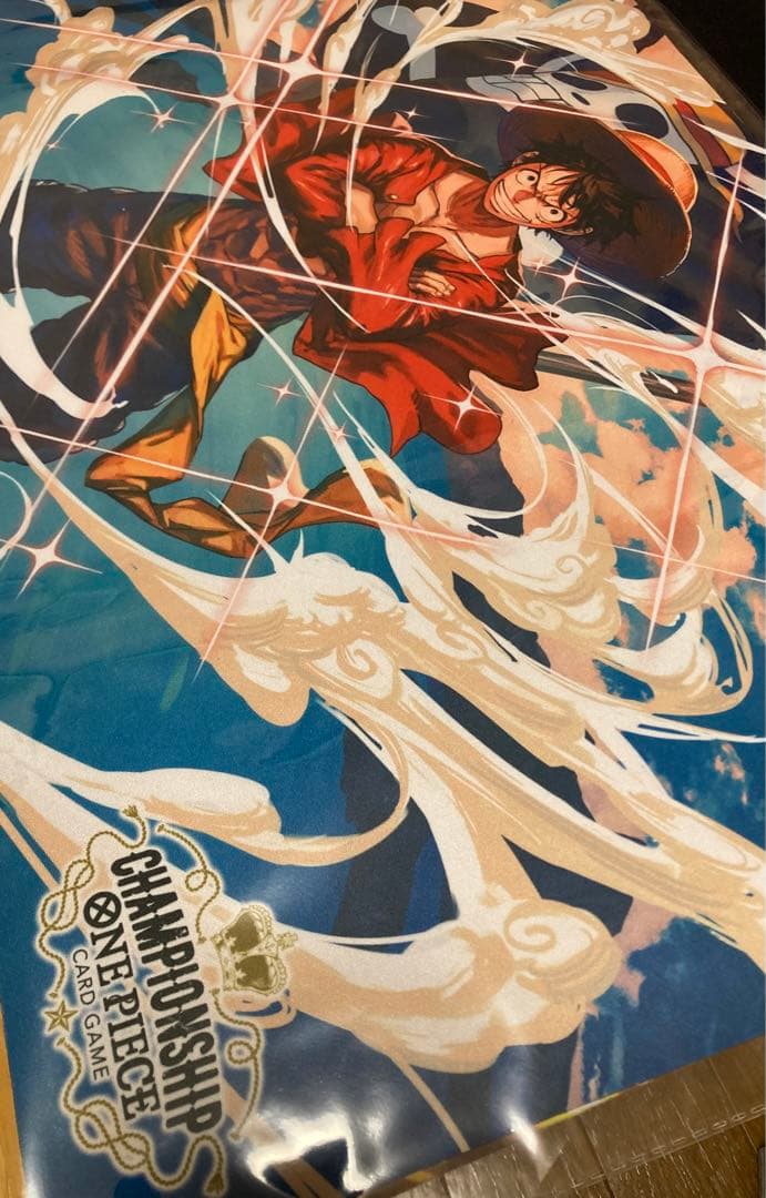 ワンピース チャンピオンシップ2022本戦参加賞 ルフィ プレイマット