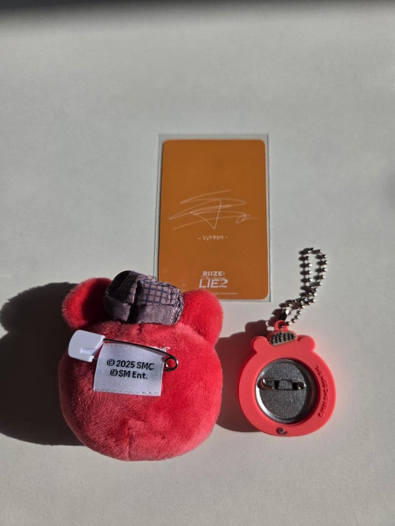 RIIZE ショウタロウ リズコ ペンミ ぬいぐるみバッジ　缶バッジキーホルダー