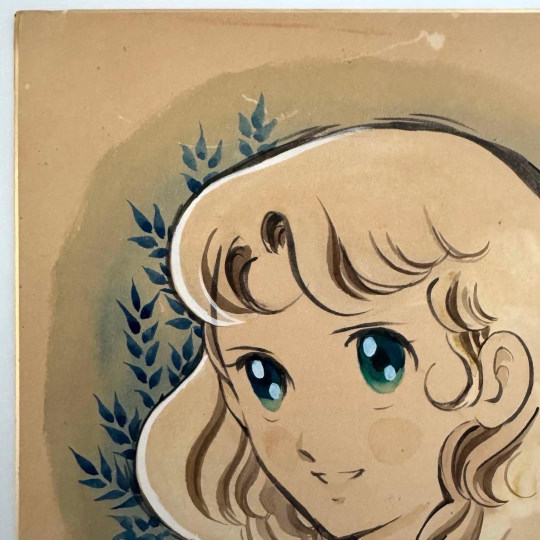 【希少品】和田慎二 サイン付きカラー色紙