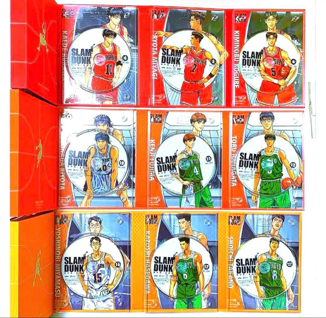 SLAM DUNK DVD-BOX〈初回生産限定・18枚組・流川楓「11」仕様〉