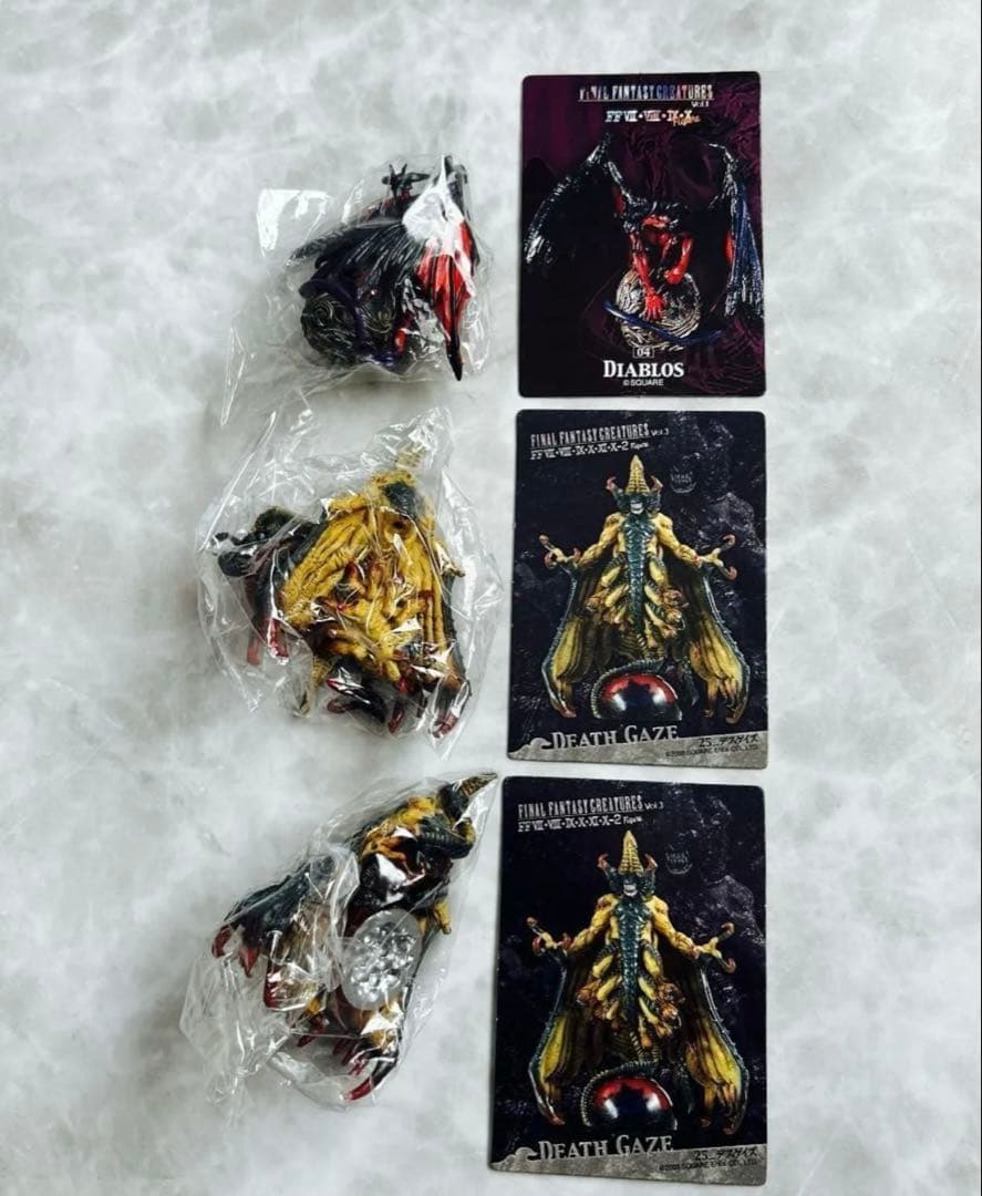 内袋未開封ファイナルファンタジークリーチャーズフルカラー20体15種