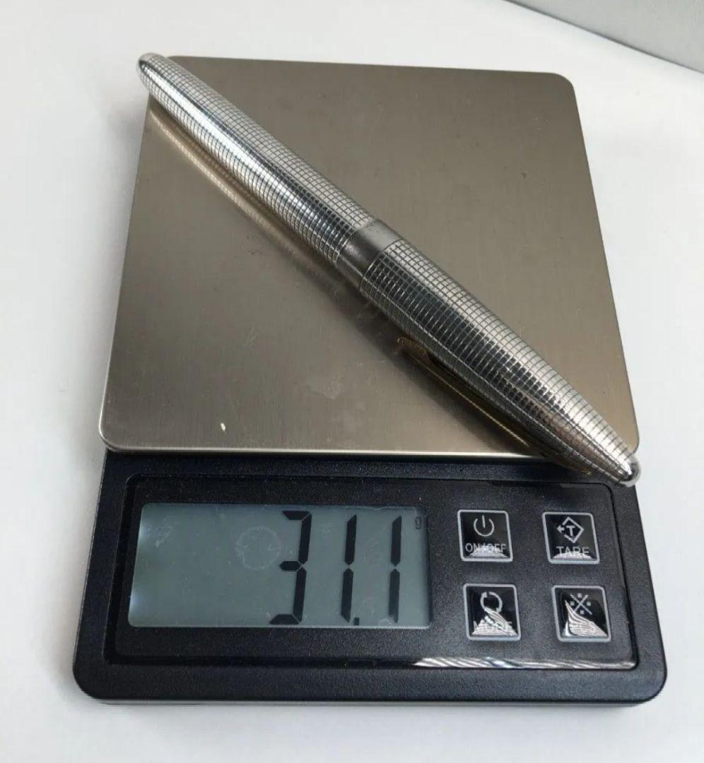 PILOT　Elite　パイロット　エリート　万年筆　純銀　ペン先18K750