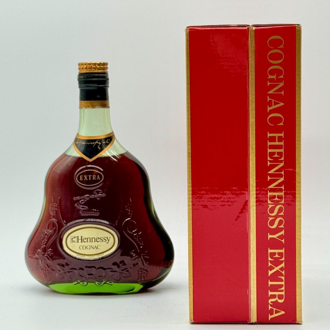 ⑮Hennessy Extra XO グリーンボトル　箱付