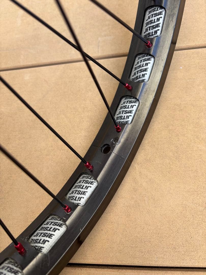 バイクトライアル　20インチ　完組みフロントホイール