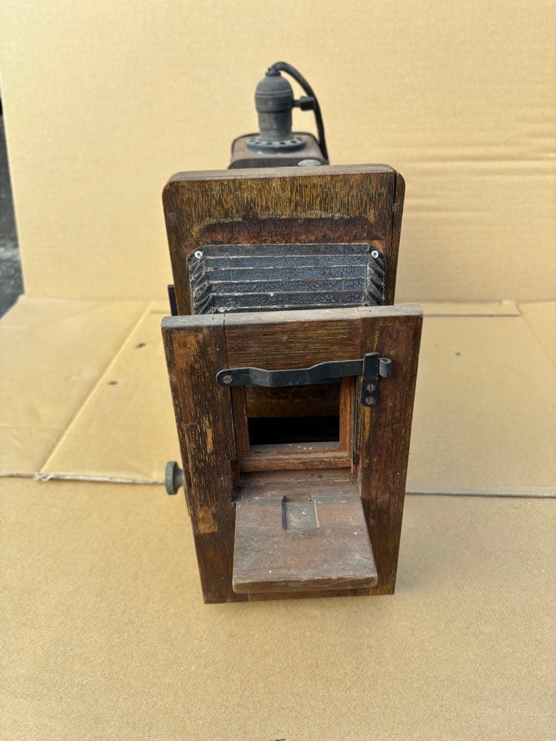 アンティークな幻灯機（マジックランタン）　写真引き伸ばし機　希少