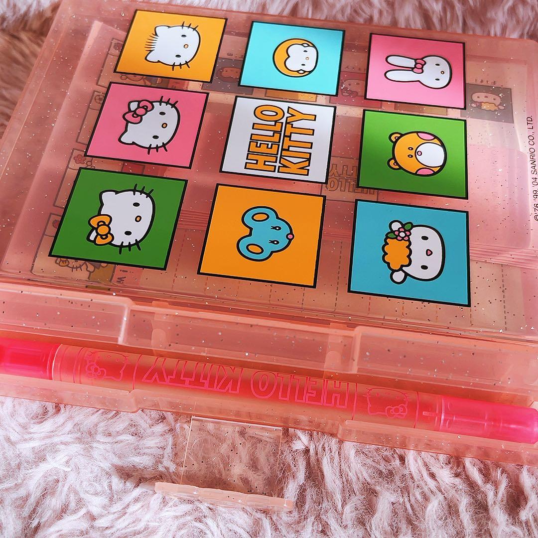 希少レア　ハローキティ　レターセット　まとめ売り　平成レトロ　サンリオ　ケース