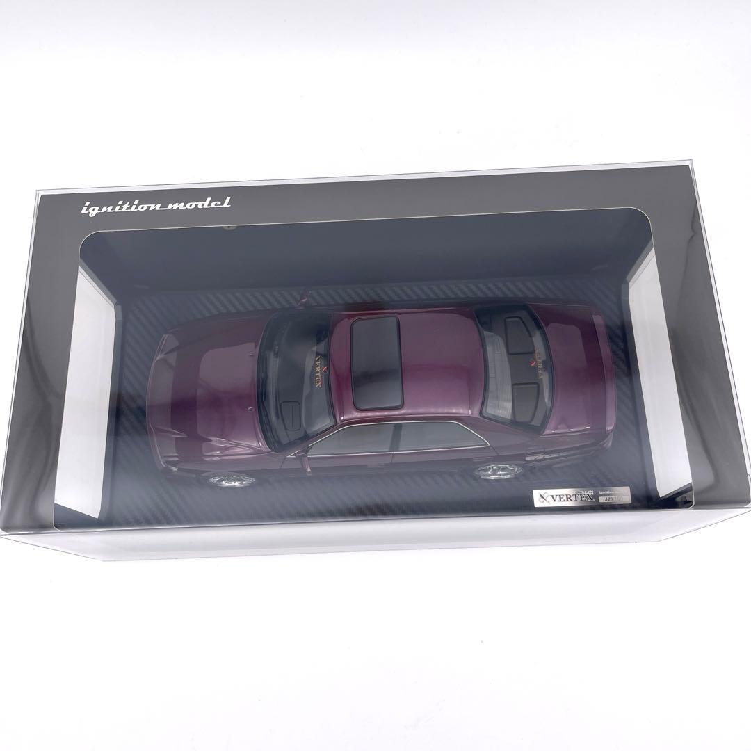 新品1/18 VERTEX JZX100 Chaser(パープルメタリック