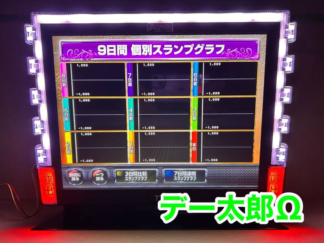 データカウンター デー太郎Ω 家庭用電源加工済 スロットorパチ用選択OK