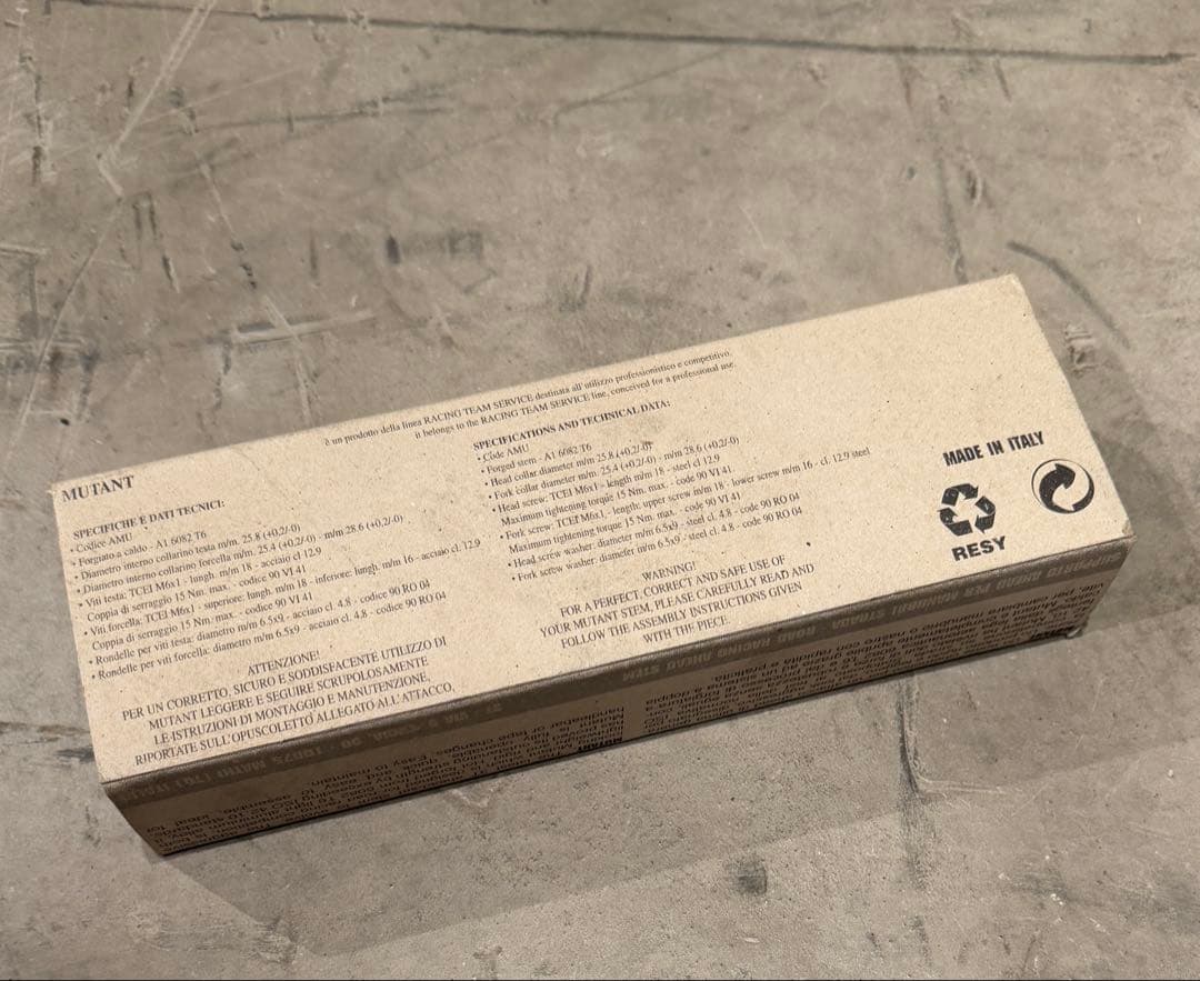 3ttt ミュータント アヘッド ステム オーバーサイズ 100mm