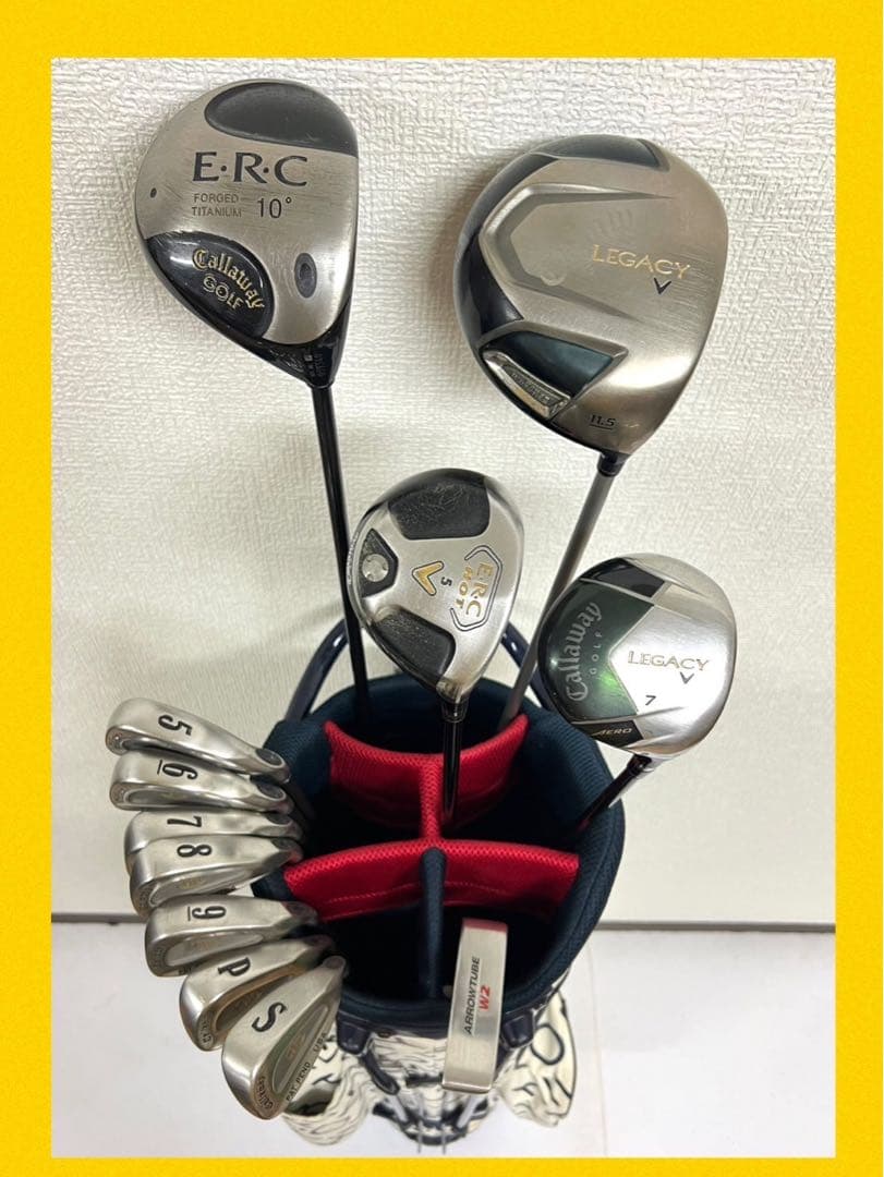 早い者勝ち！人気のキャロウェイ ゴルフクラブセット ⛳️ドライバー2本付き！