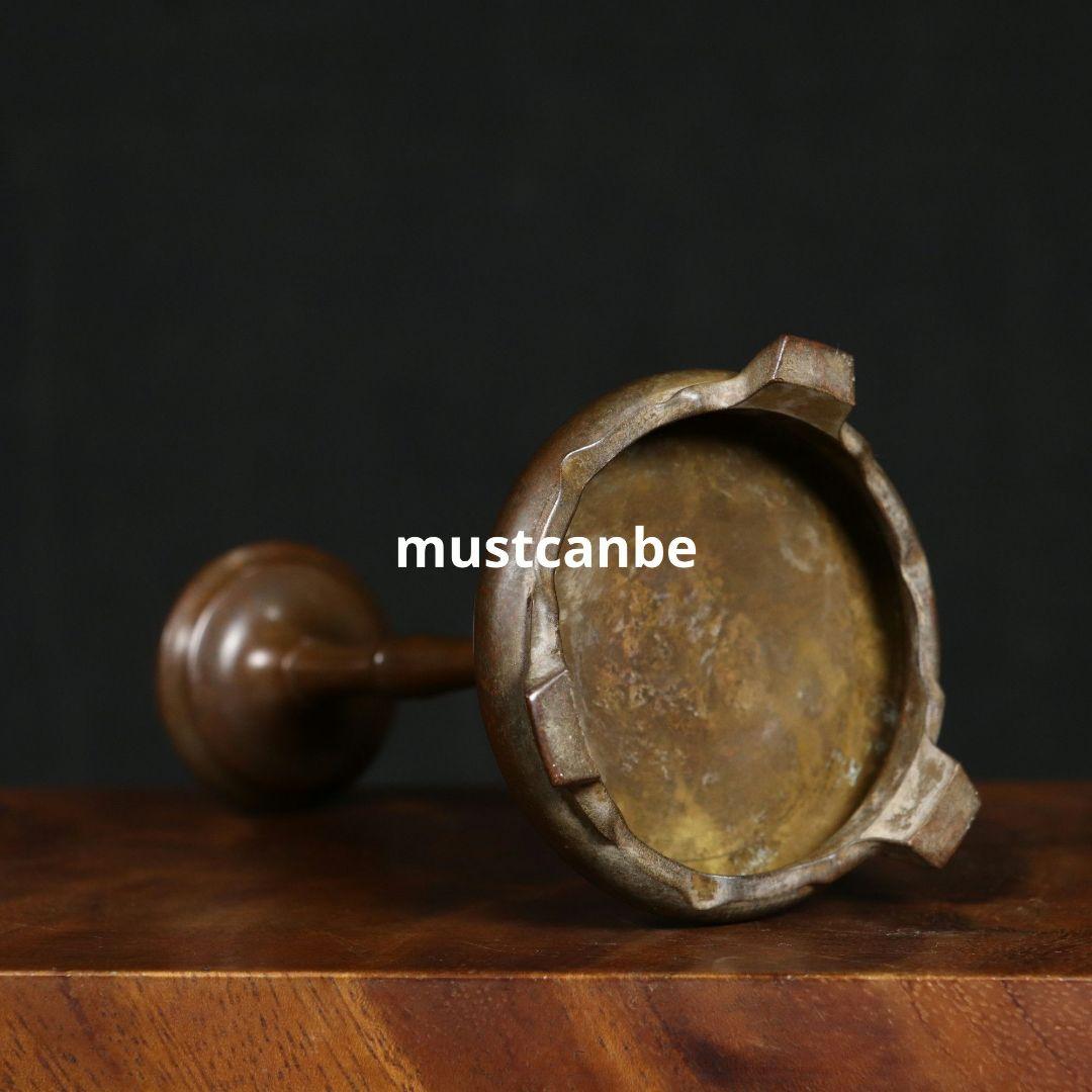 銅 細工 鶴守宮灯香炉 室内檀香香炉 禅意 置物 装飾品 工芸品