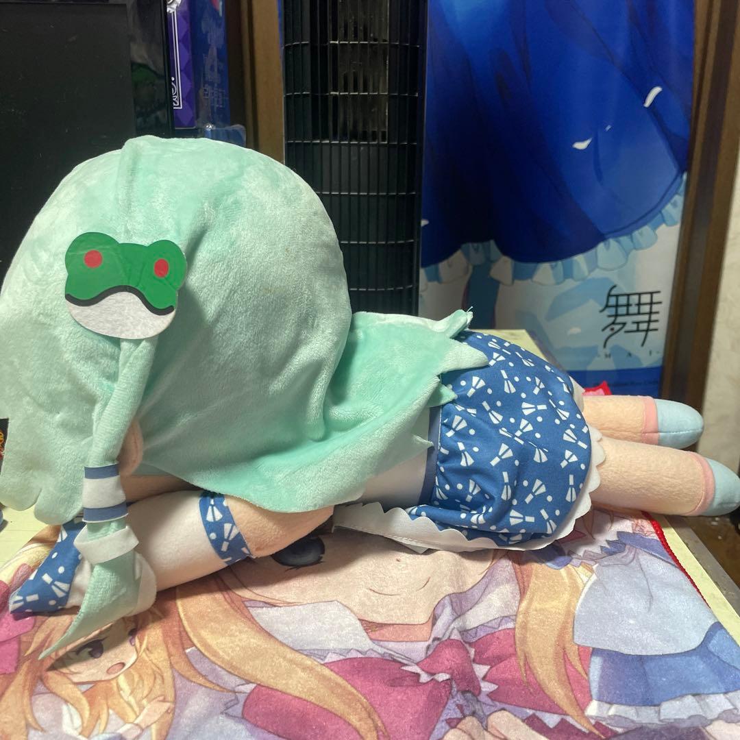 東風谷早苗 メガジャンボ寝そべりぬいぐるみ 「東方Project」