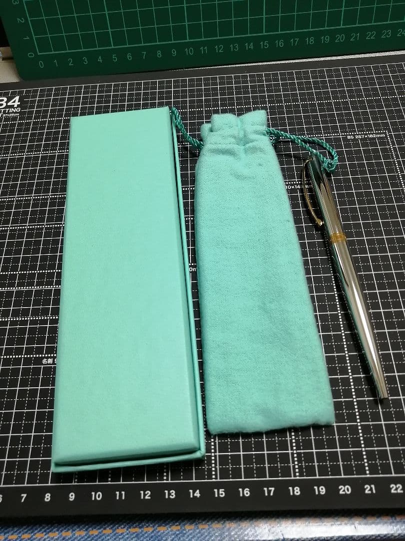 ライトニング　ティファニー　ティークリップ　回転式ボールペン　未使用品