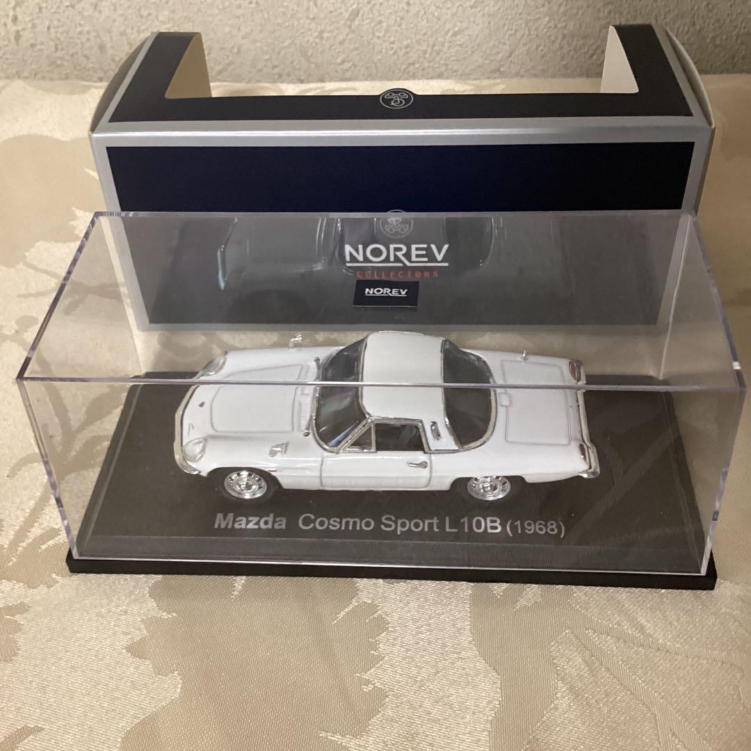 レア　NOREVマツダ　コスモスポーツ L 10B 1968年 ホワイト