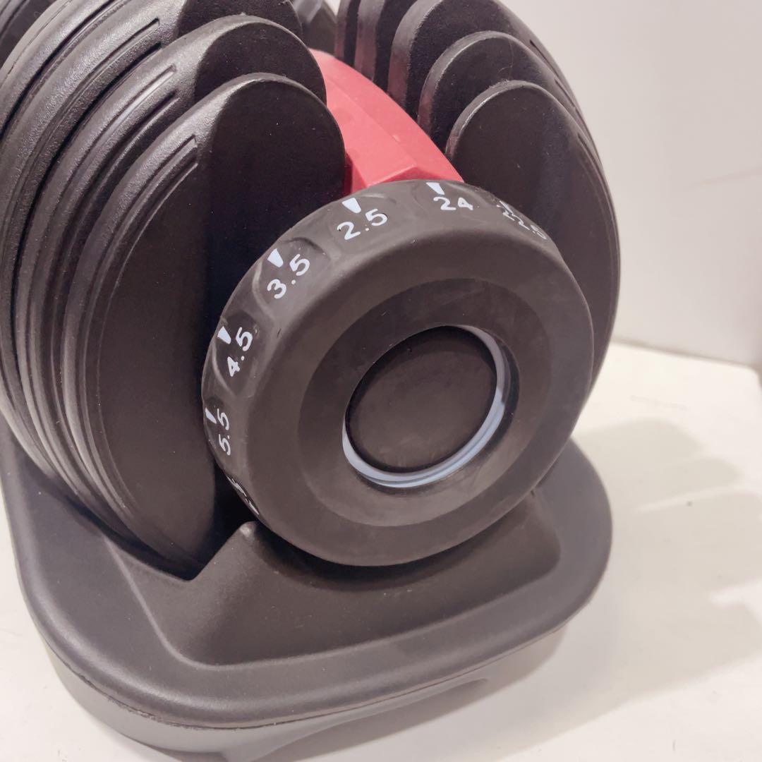 可変式ダンベル　24kg2個セット ダイヤル15段階　筋トレ　腕力トレーニング