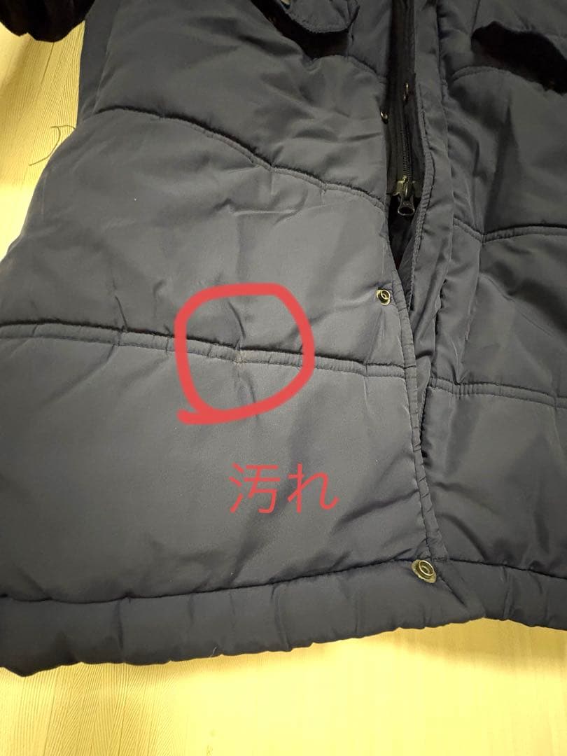 ルースイソンブラ ベンチコート ネイビー