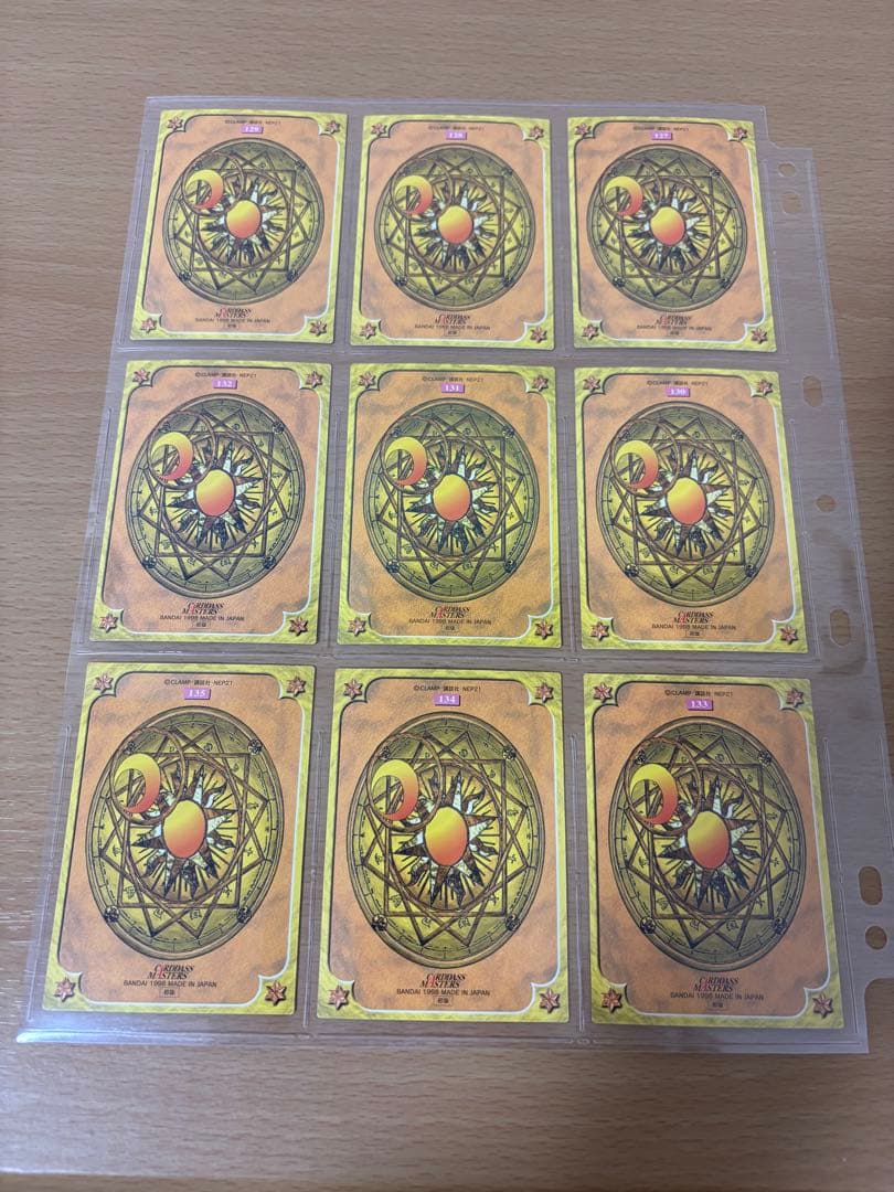 カードキャプターさくら カードダスマスターズ1 ノーマルコンプ 135種 初版