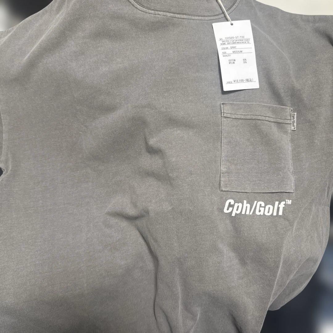 SHELTECH × Cph POCKET MOCK NECK TEE