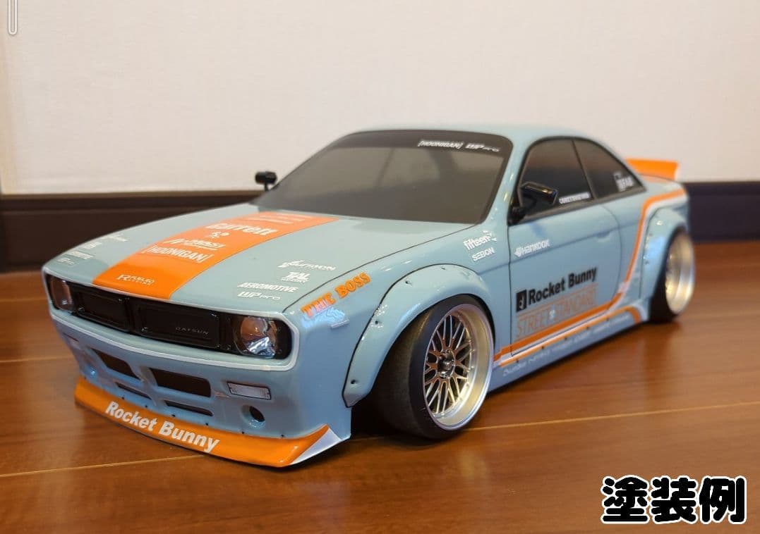 新品 無塗装 SILVIA S14 BOSS APLASTICS ラジドリボディ