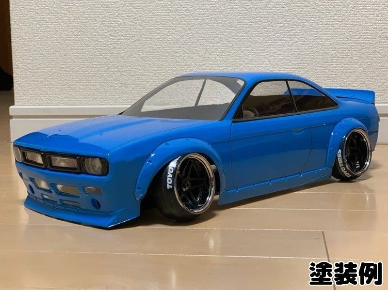新品 無塗装 SILVIA S14 BOSS APLASTICS ラジドリボディ