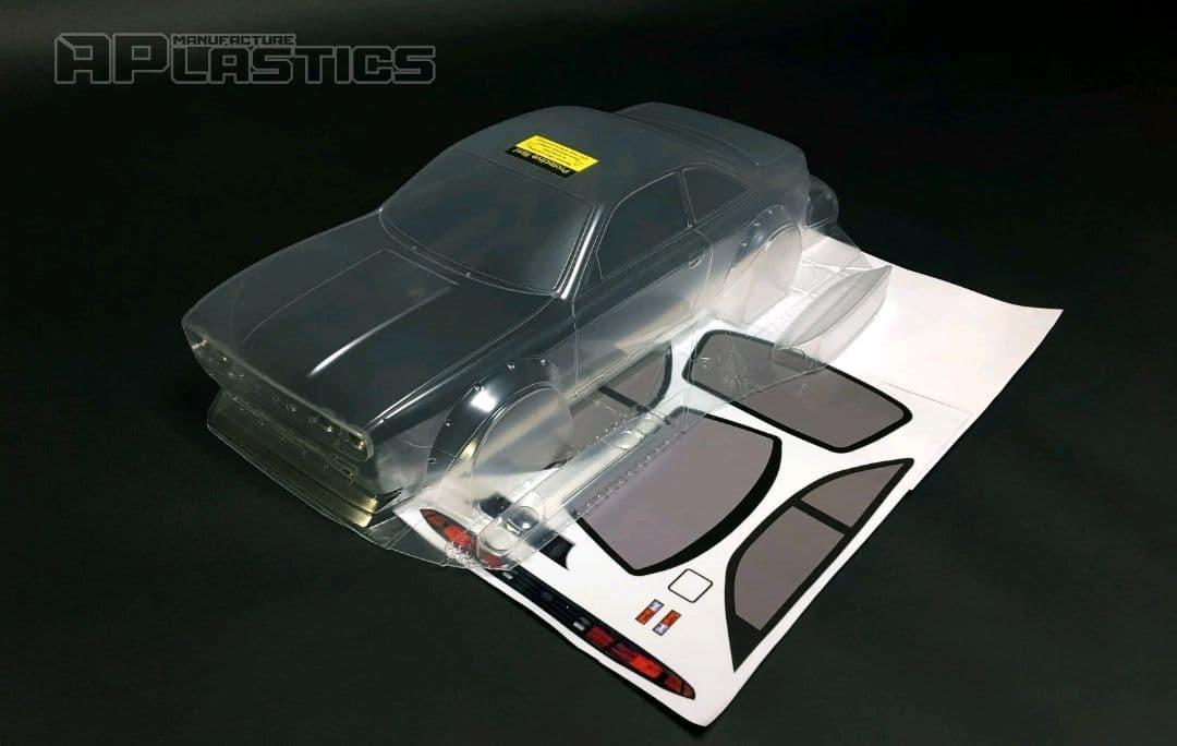 新品 無塗装 SILVIA S14 BOSS APLASTICS ラジドリボディ