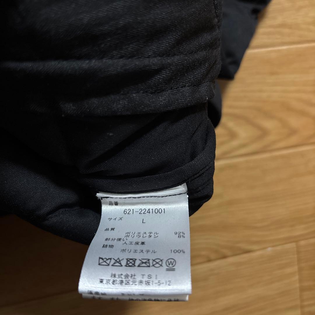 PING ピン　トライストレッチ高機能中綿プルオーバー　ブラック　Lサイズ