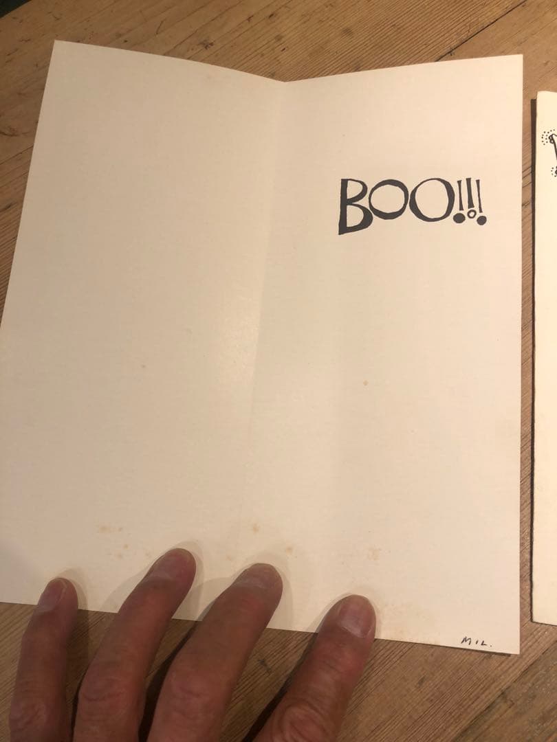 ビンテージ　スカル　髑髏　骸骨　モンスター　ハロウィン　ミッドセンチュリー