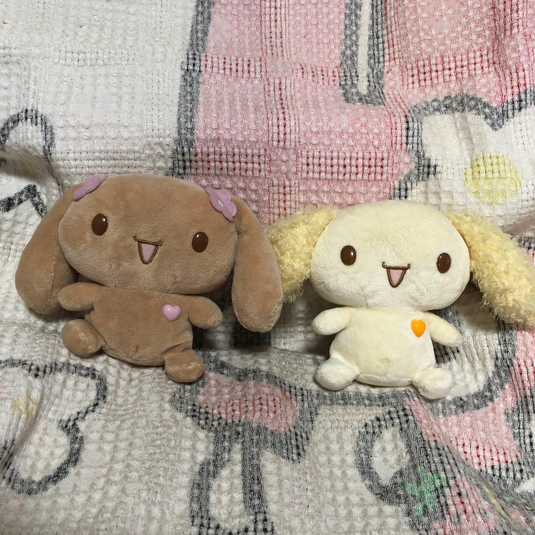 サンリオ　シナモロール　2002〜2007 ぬいぐるみ＆マスコット　14こ　中古