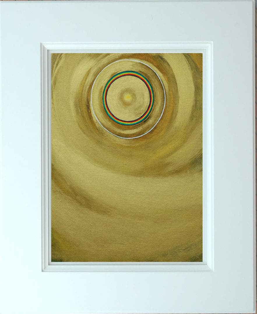 油絵 菅家令子 絵 絵画 インテリア F6-G262023 風景 祈り 希望奇跡