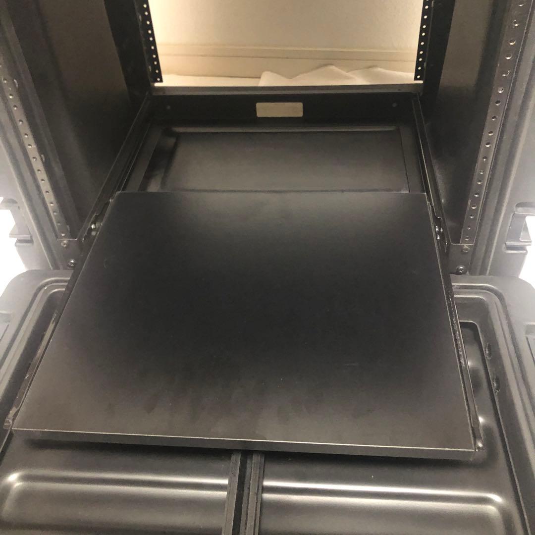 送料込★良品★SKB 8U ラックケース ラックキャリー ローリングラック 鍵付