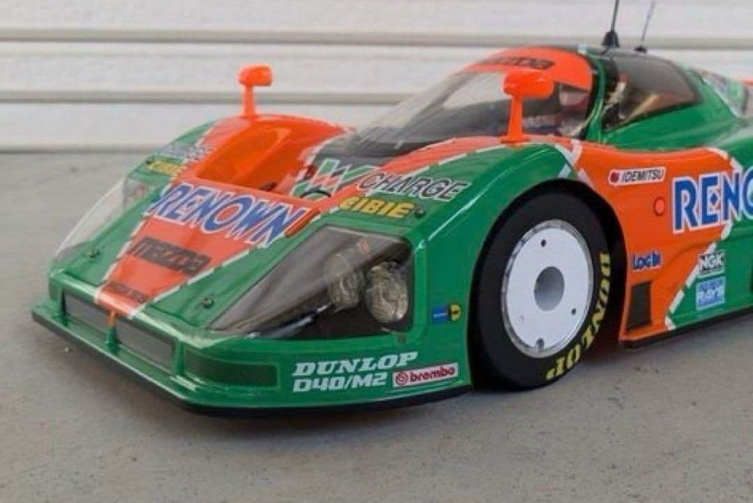 タミヤ 1/10 MAZDA787B ミラー付き