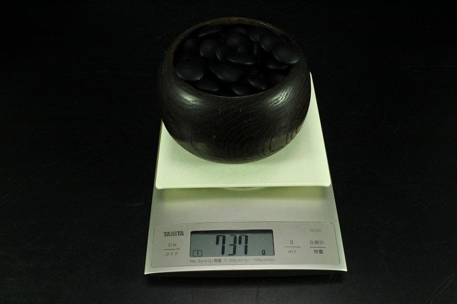 碁石 碁器 一対(K-XA772)