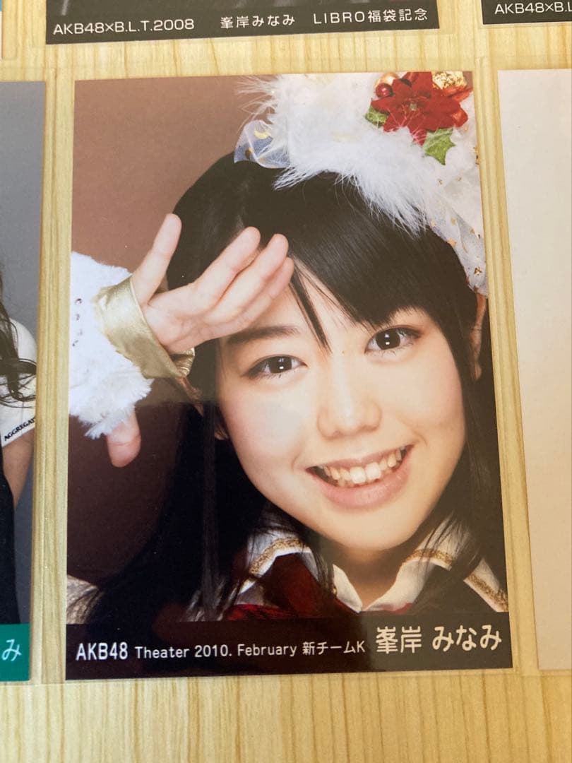 峯岸みなみ 初期 生写真 まとめ売り 10枚  桜の栞 福袋