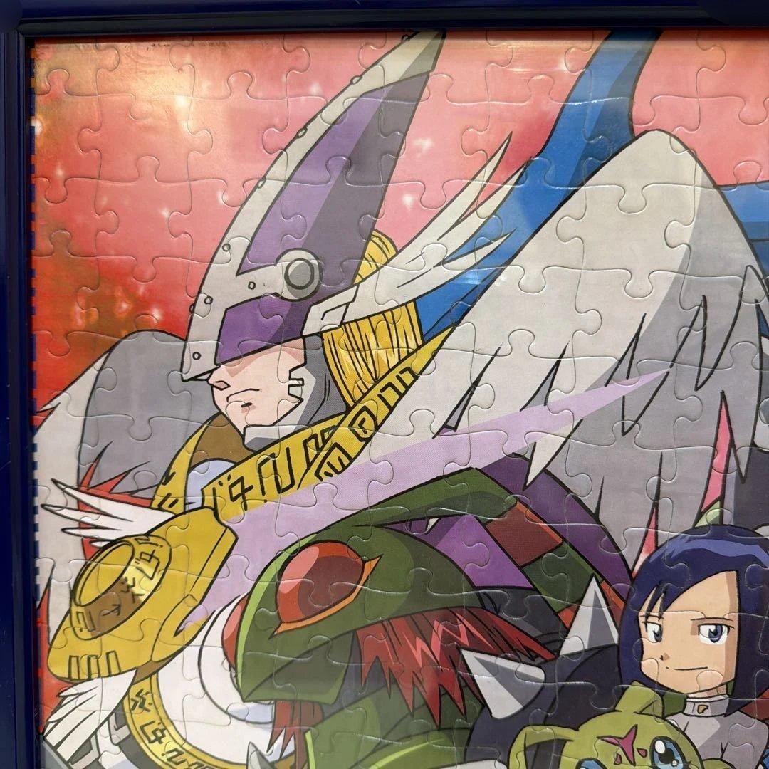 デジモンアドベンチャー 02 ジグソーパズル フレーム付き　完成品