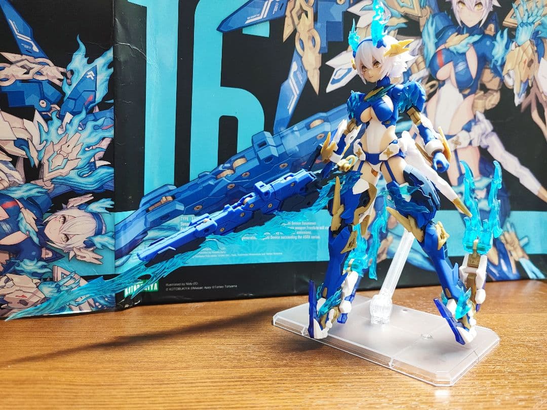 コトブキヤ メガミデバイス 皇巫 スサノヲ 蒼炎 完成品