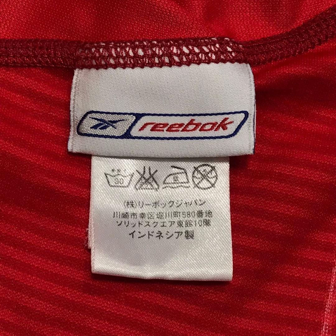 Reebok×プレミアリーグ　リヴァプール　半袖サッカーユニフォーム　ロゴ　XL