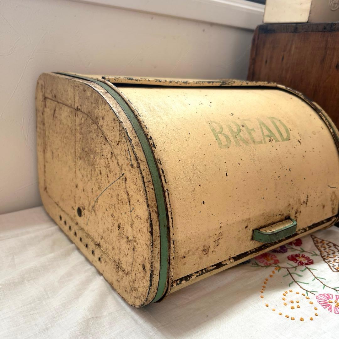 アンティーク　Tala社ロールアップブレッドケース