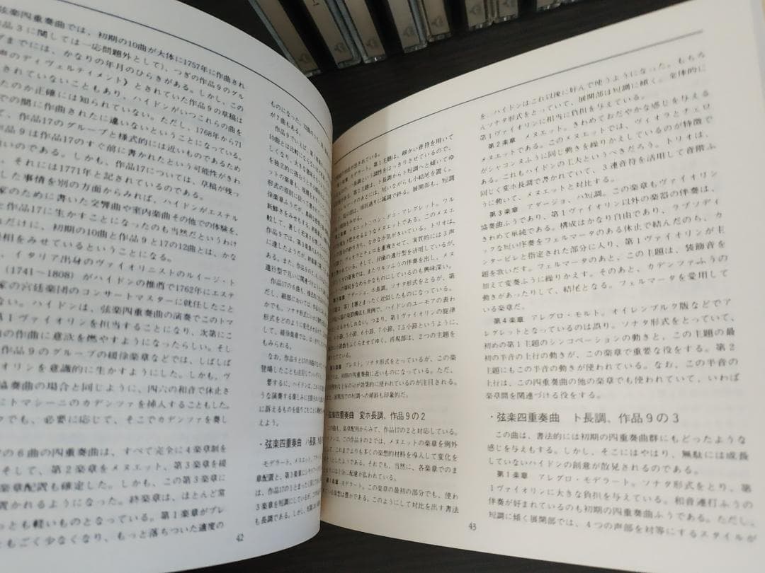 ハイドン 弦楽四重奏曲全集 CD24枚組 エオリアンQ 廃盤 キングレコード