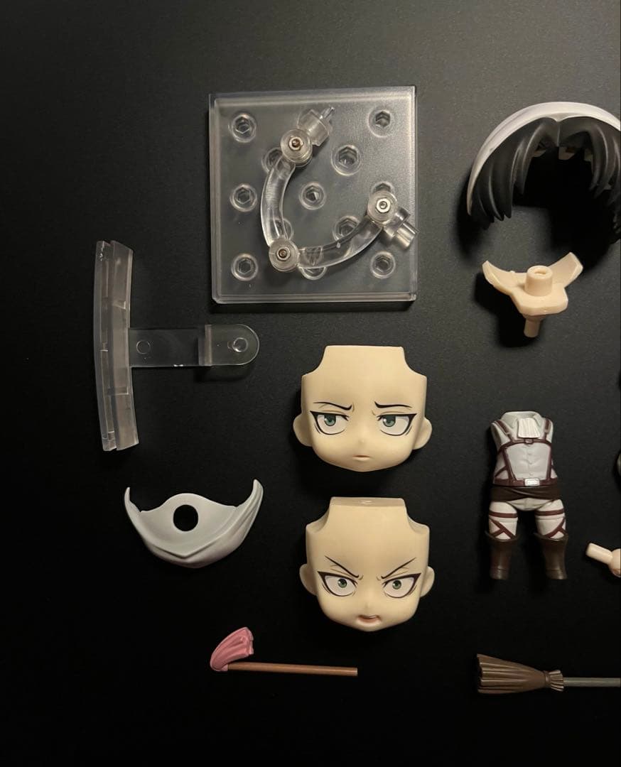 進撃の巨人　ねんどろいど　リヴァイ　お掃除ver