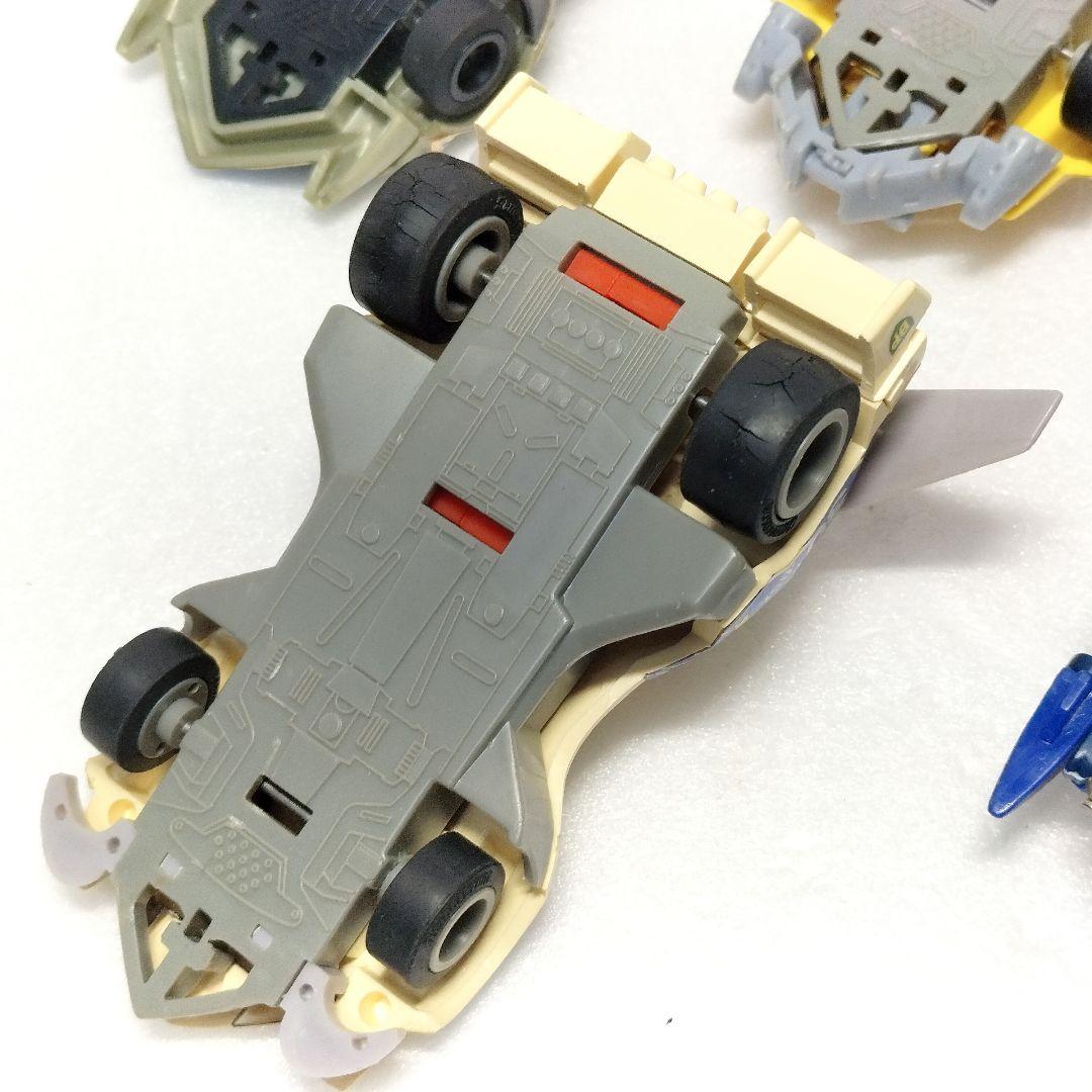 当時物 新世紀GPX サイバーフォーミュラ プルバックカー 4種 現状品