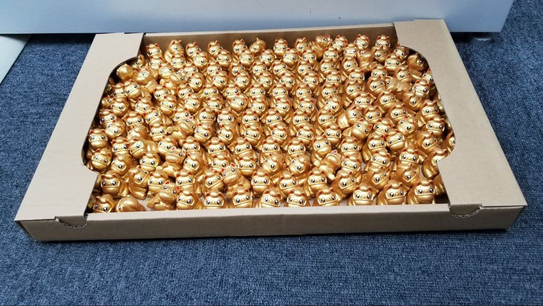 干支 ゴールド 馬型フィギュア 186個 新品 販促等に