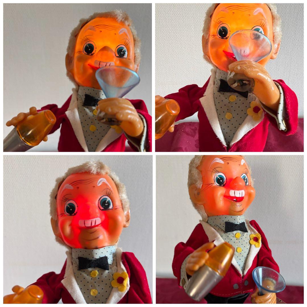 ⭐️野村トイ 電池式バーテンダー 動作品 /箱付