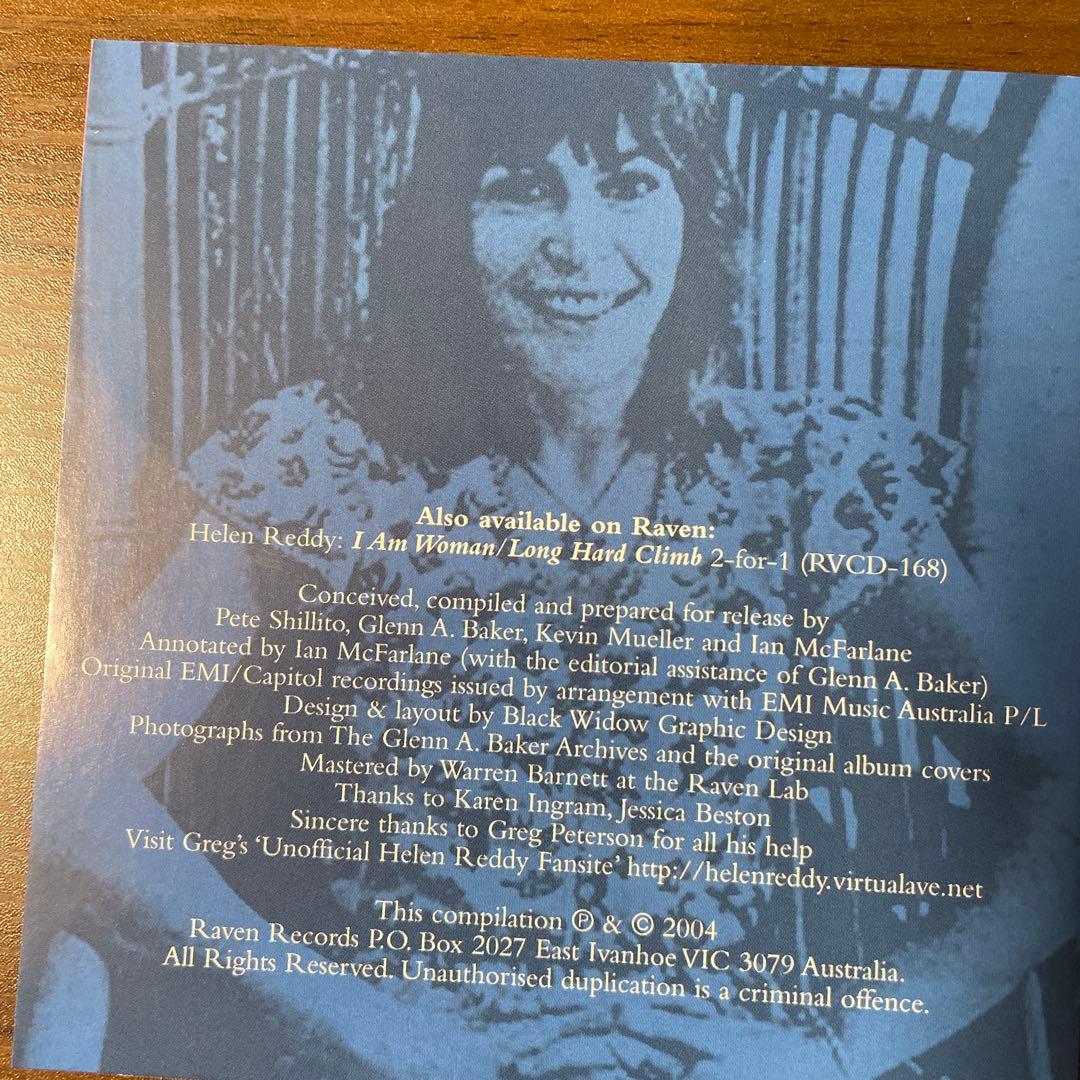 洋楽 AOR CD Helen Reddy /Love Song For Jeffre