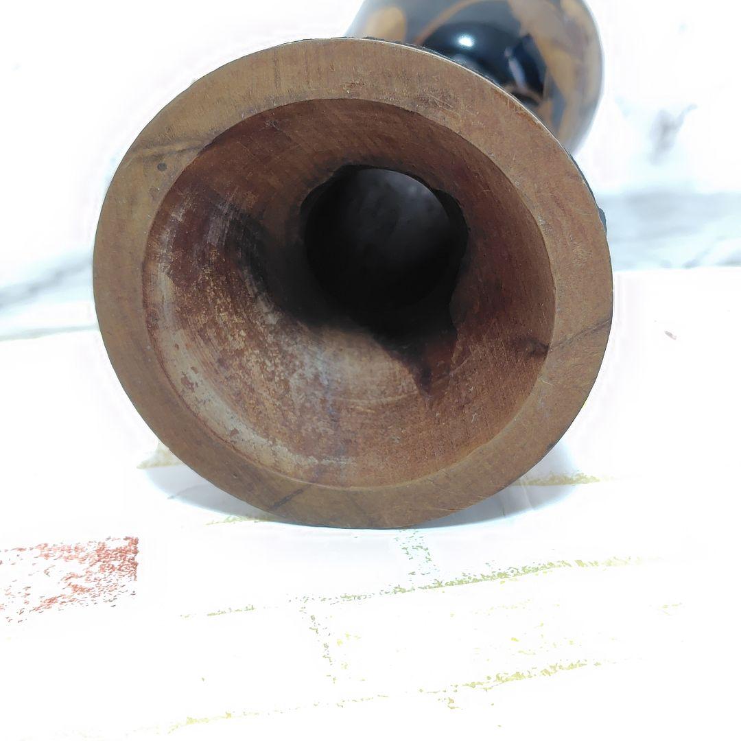 小鼓　鼓　鼓胴　つづみ　和楽器　蒔絵　金箔貼り　漆塗り