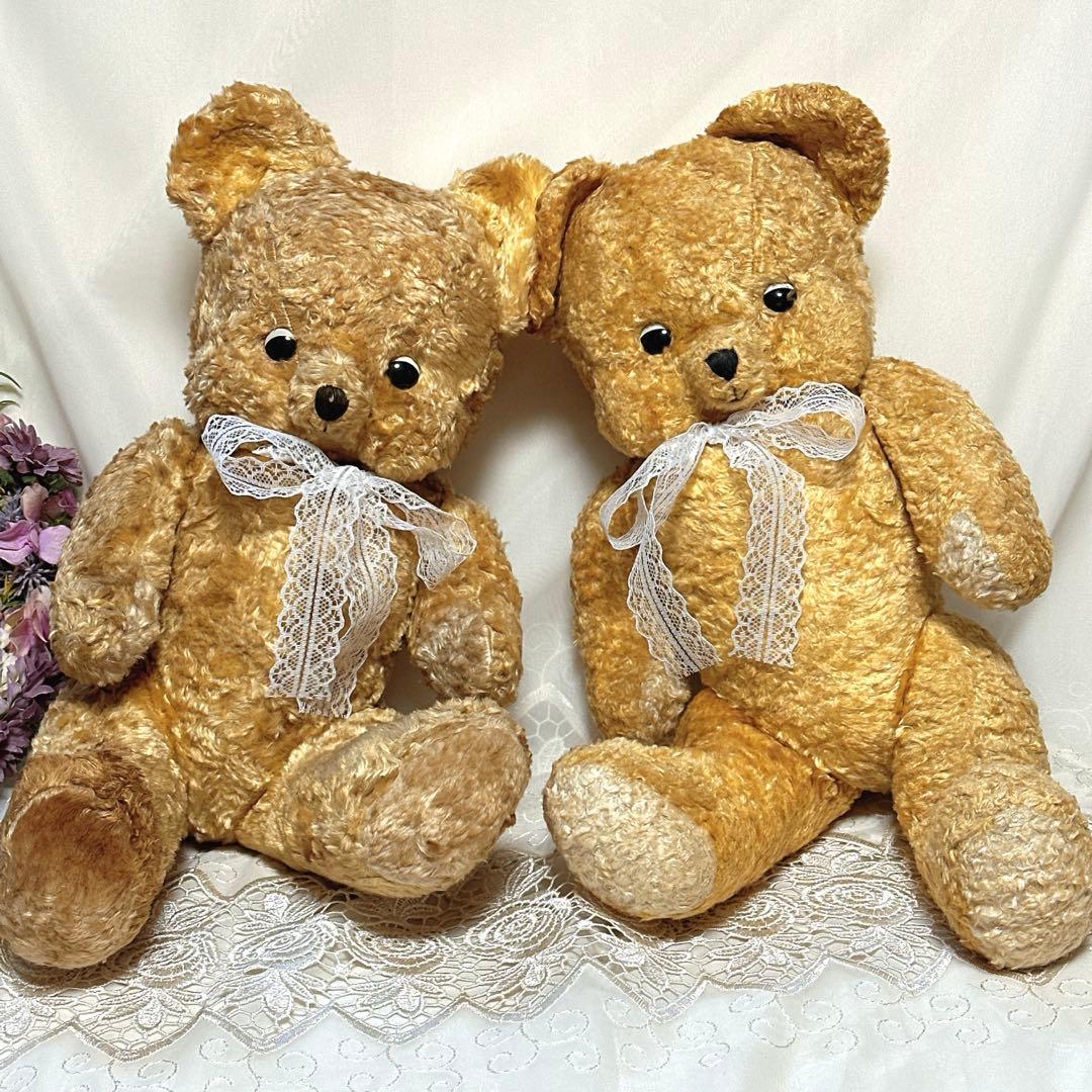 ❤️プクプクほっぺ❤️オランダアンティークベア　テディベア　①
