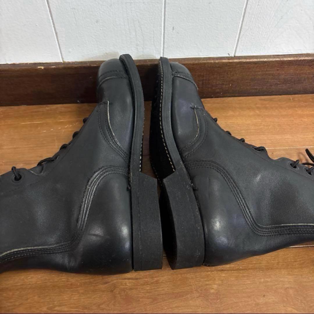 90s デッドストック　米軍　実物　オールレザーブーツ　26cm 送料無料