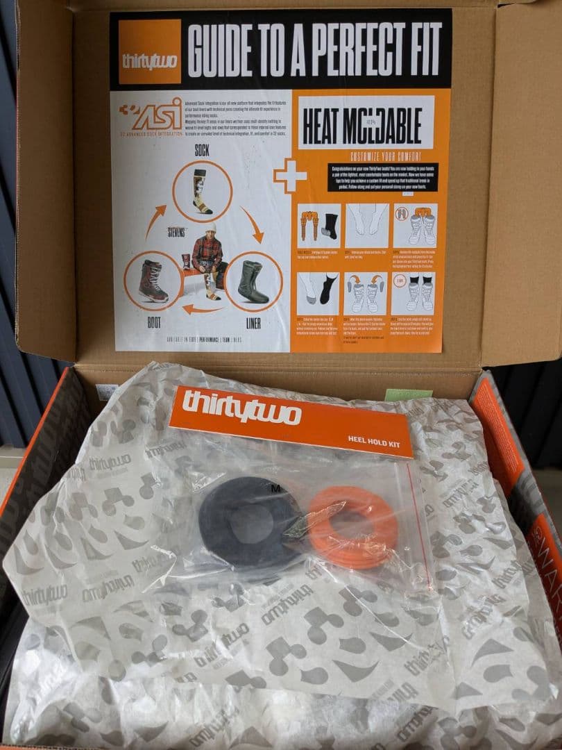 thirtytwo Lashed ブーツ ホワイト/ブラック ☆